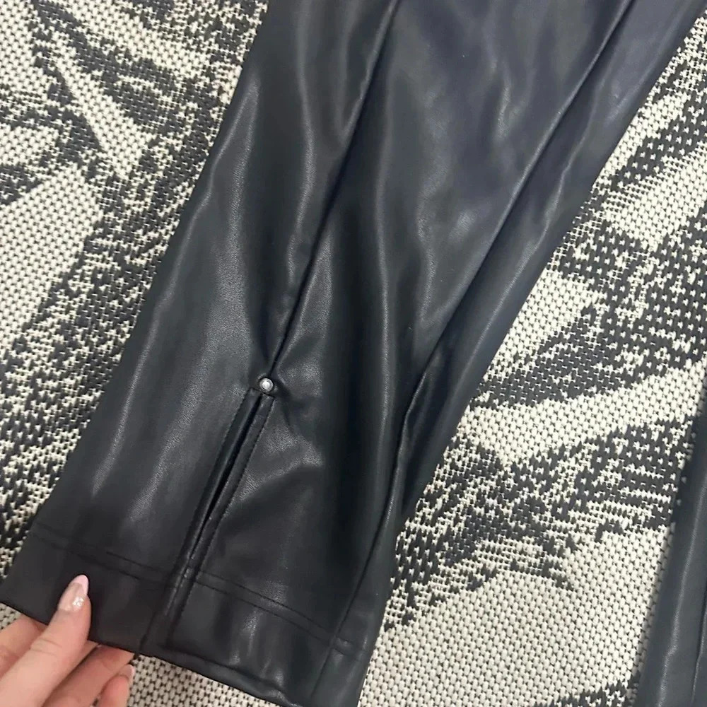 NICOLE MILLER leather pants L - Picture 7 of 14